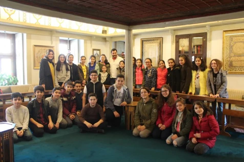 Hasan Leyli Ortaokulu ile Sanat ve Medeniyet Sohbeti — BİKSAD arşivinden fotoğraf