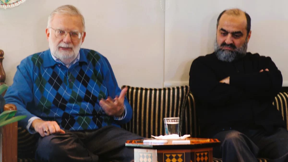 Sadettin Ökten ve Hüseyin Kutlu ile Sohbet — BİKSAD arşivinden fotoğraf